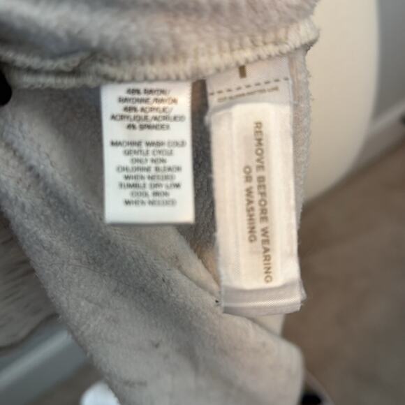 Lou and Grey Cowl Neck Pullover Tunic Heather Gray Sweatshirt Women's Medium - Picture 4 of 7